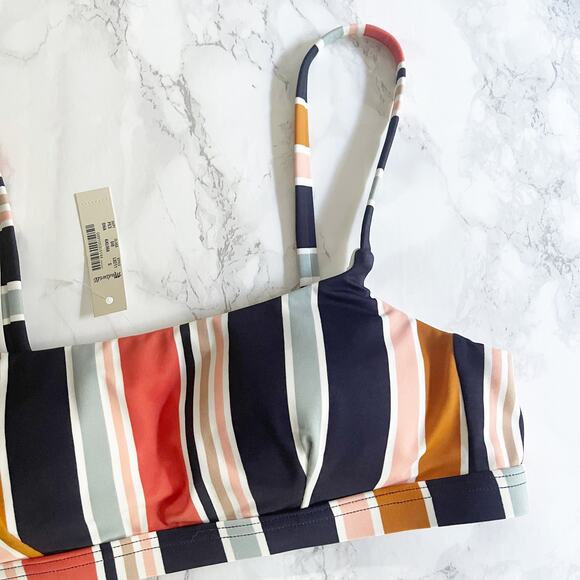 MADEWELL Second Wave Sport Bikini Top Small S - Picture 4 of 9